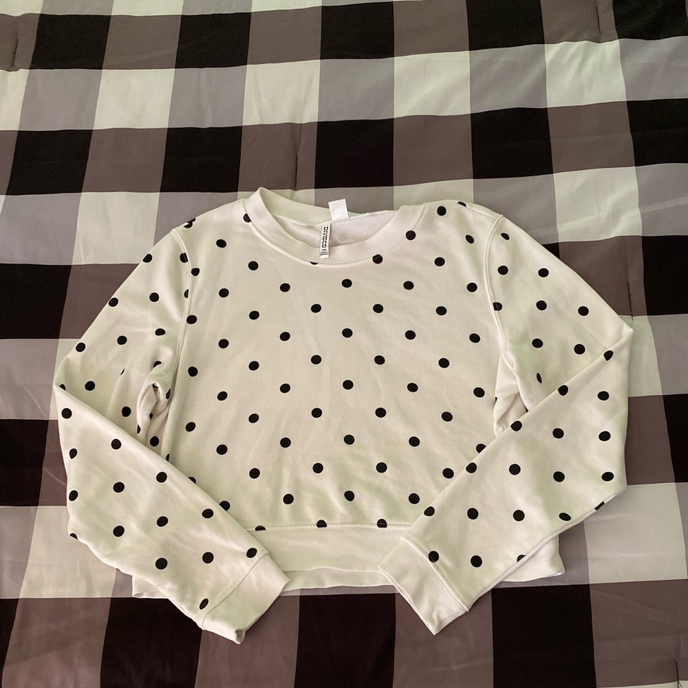 Polka dot top